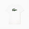 T-shirt pour homme Lacoste  Big Logo Core Performance T-Shirt White/Green