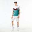 T-shirt pour homme Lacoste  Medvedev New York Day Polo White/Limeira