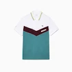 T-shirt pour homme Lacoste  Medvedev New York Day Polo White/Limeira