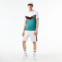 T-shirt pour homme Lacoste  Medvedev New York Day Polo White/Limeira