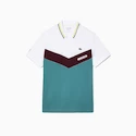 T-shirt pour homme Lacoste  Medvedev New York Day Polo White/Limeira