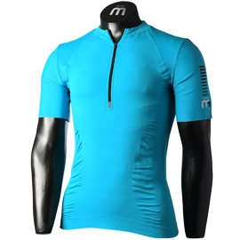 T-shirt pour homme Mico M1 Trail Zip Neck Jewel