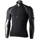 T-shirt pour homme Mico M1 Trail Zip Neck Nero III
