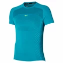 T-shirt pour homme Mizuno  Aero Tee Algiers Blue