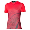 T-shirt pour homme Mizuno  Charge Shadow Graphic Tee Radiant Red