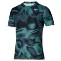 T-shirt pour homme Mizuno  Core Graphic Tee Mineral Blue