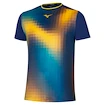 T-shirt pour homme Mizuno  Frontier Shadow Graphic Tee M Bellwether Blue  S