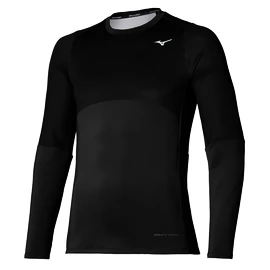 T-shirt pour homme Mizuno Heat Charge BT L/S/Black