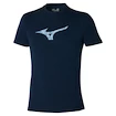 T-shirt pour homme Mizuno  Paris Graphic Tee Pageant Blue L