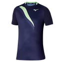T-shirt pour homme Mizuno  Release Shadow Graphic Tee Evening Blue