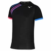 T-shirt pour homme Mizuno  Shadow Graphic Tee Black