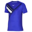T-shirt pour homme Mizuno  Shadow Graphic Tee Violet Blue