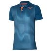T-shirt pour homme Mizuno  Shadow Polo Blue Ashes