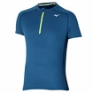 T-shirt pour homme Mizuno  Trail DryAeroFlow Tee Gibraltar Sea