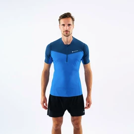 T-shirt pour homme Montane Dragon Zip T-Shirt Electric Blue