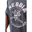 T-shirt pour homme Nebbia NEBBIA x OLYMPIA Washed Oversized T-Shirt GOLDEN AGE 790 black