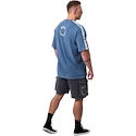 T-shirt pour homme Nebbia NEBBIA x OLYMPIA Washed Oversized T-Shirt GOLDEN AGE 790 blue