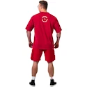 T-shirt pour homme Nebbia NEBBIA x OLYMPIA Washed Oversized T-Shirt GOLDEN AGE 790 red