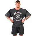T-shirt pour homme Nebbia NEBBIA x OLYMPIA Washed Rag Top GOLDEN AGE 788 black