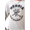 T-shirt pour homme Nebbia NEBBIA x OLYMPIA Washed Rag Top GOLDEN AGE 788 light grey