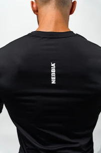 T-shirt pour homme Nebbia Performance+ Short-Sleeve Sports T-shirt RESISTANCE 348 black