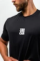 T-shirt pour homme Nebbia Performance+ T-shirt de sport fonctionnel RESISTANCE noir