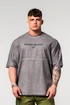 T-shirt pour homme Nebbia  Washed-off Oversized Heavyweight Cotton T-shirt NO SHORTCUTS 369 Light Grey