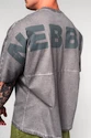 T-shirt pour homme Nebbia  Washed-off Oversized Heavyweight Cotton T-shirt NO SHORTCUTS 369 Light Grey