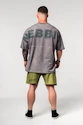 T-shirt pour homme Nebbia  Washed-off Oversized Heavyweight Cotton T-shirt NO SHORTCUTS 369 Light Grey
