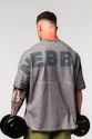 T-shirt pour homme Nebbia  Washed-off Oversized Heavyweight Cotton T-shirt NO SHORTCUTS 369 Light Grey