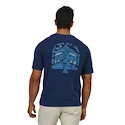 T-shirt pour homme Patagonia  How to Save Responsibili Current Blue