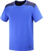 T-shirt pour homme Salomon  Essential Colorblock Nautica Blue  SS22