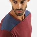 T-shirt pour homme Salomon  Outline SS Tee Cabernet