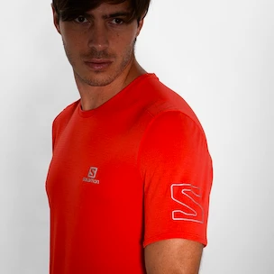 T-shirt pour homme Salomon  XA Trail Tee M Goji Berry