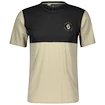 T-shirt pour homme Scott  Trail Flow DRI S/Sl Dust Beige/Dark Grey