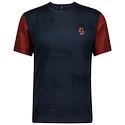 T-shirt pour homme Scott  Trail Flow S/Sl Midnight Blue/Rust Red