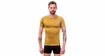 T-shirt pour homme Sensor  Coolmax Mesh Mustard