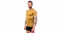 T-shirt pour homme Sensor  Coolmax Mesh Mustard