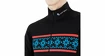 T-shirt pour homme Sensor  Coolmax Thermo FZ LS Black