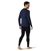 T-shirt pour homme Smartwool  M Merino 250 BL Colorblock Crew Boxed deep navy-military olive hthr