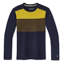 T-shirt pour homme Smartwool  M Merino 250 BL Colorblock Crew Boxed deep navy-military olive hthr
