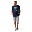 T-shirt pour homme Smartwool  Merino Sport 150 Go Far Feel Good Summit Navy