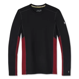 T-shirt pour homme Smartwool Merino Sport 150 Long Sleeve Crew Red/Black SS22
