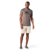 T-shirt pour homme Smartwool  Merino Sport 150 Overland Adventure Flint Heather