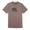 T-shirt pour homme Smartwool  Merino Sport 150 Overland Adventure Flint Heather