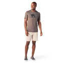 T-shirt pour homme Smartwool  Merino Sport 150 Overland Adventure Flint Heather