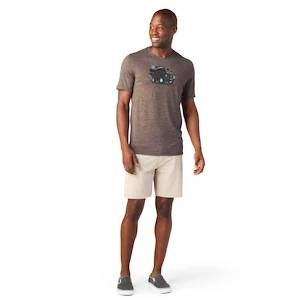 T-shirt pour homme Smartwool  Merino Sport 150 Overland Adventure Flint Heather
