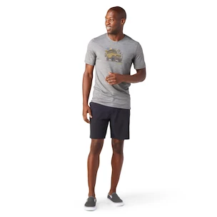 T-shirt pour homme Smartwool  Merino Sport 150 Overland Adventure Gray Heather