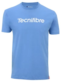 T-shirt pour homme Tecnifibre Club Cotton Tee Azur