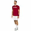 T-shirt pour homme Tecnifibre  Club Cotton Tee Cardinal